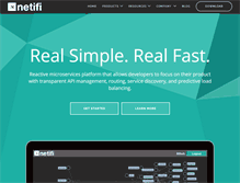 Tablet Screenshot of netifi.com